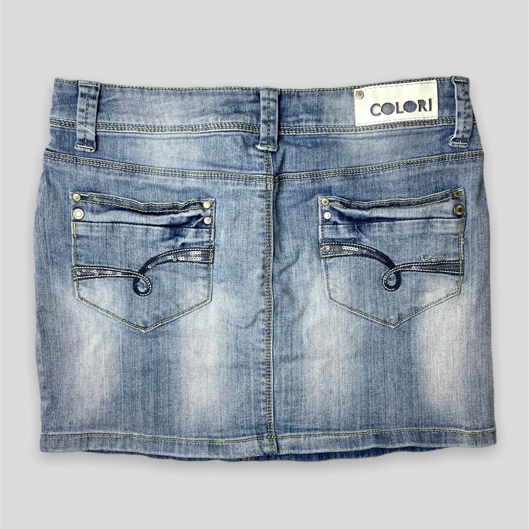 Denim Mini Skirt - Zoehify