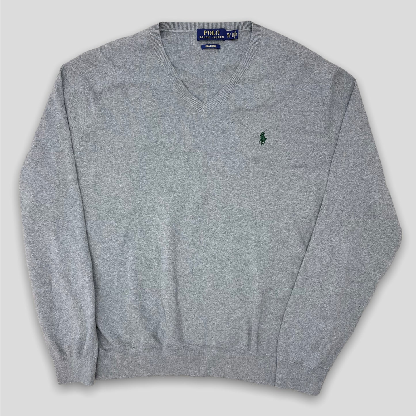 Grey Ralph Lauren Jumper - Zoehify