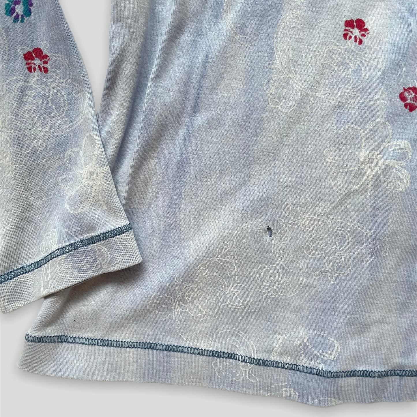 Indigo Long Sleeved Graphic Tee - Zoehify