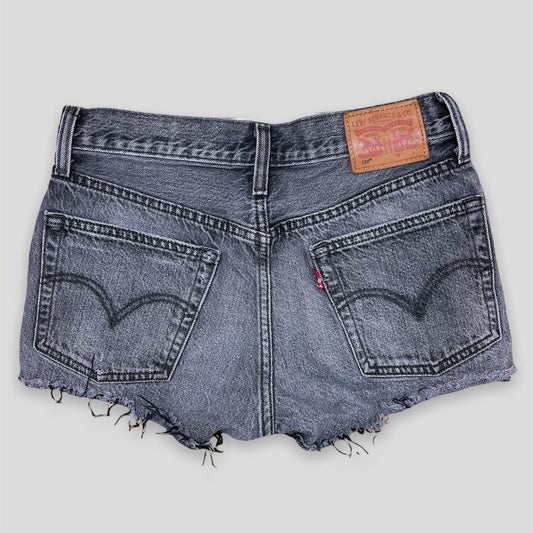 W25 Vintage Black Levi’s 501s - Zoehify