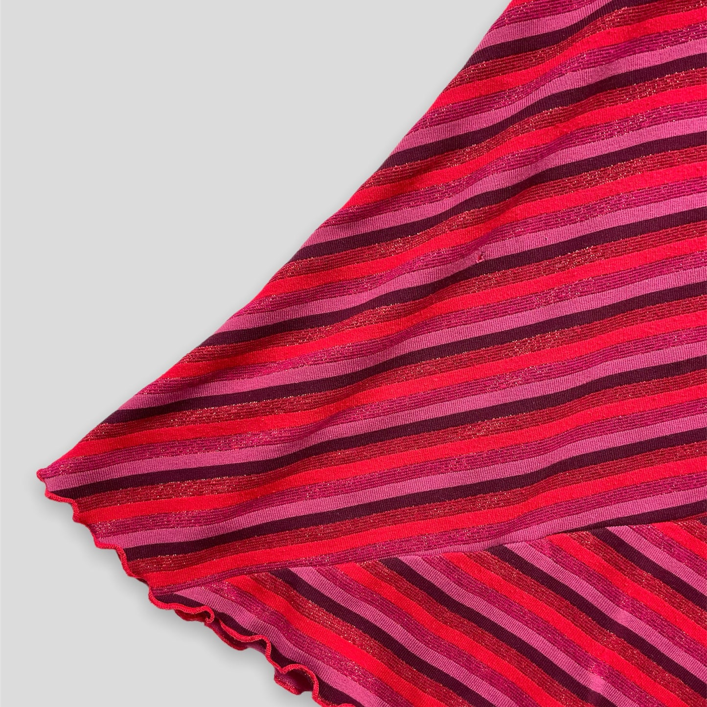 Vintage 1990s Pink Striped Skirt - Zoehify