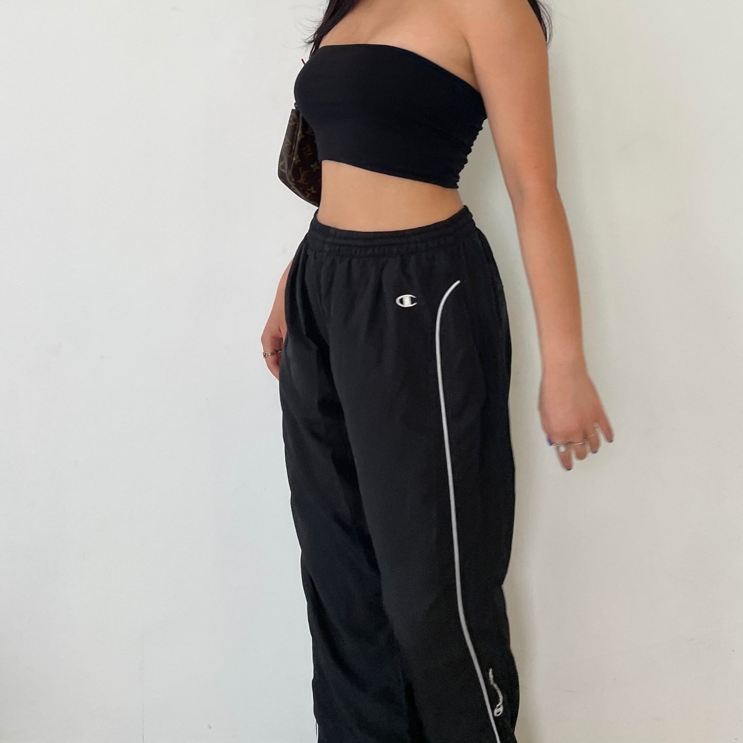 Black Champion Trackpants - Zoehify