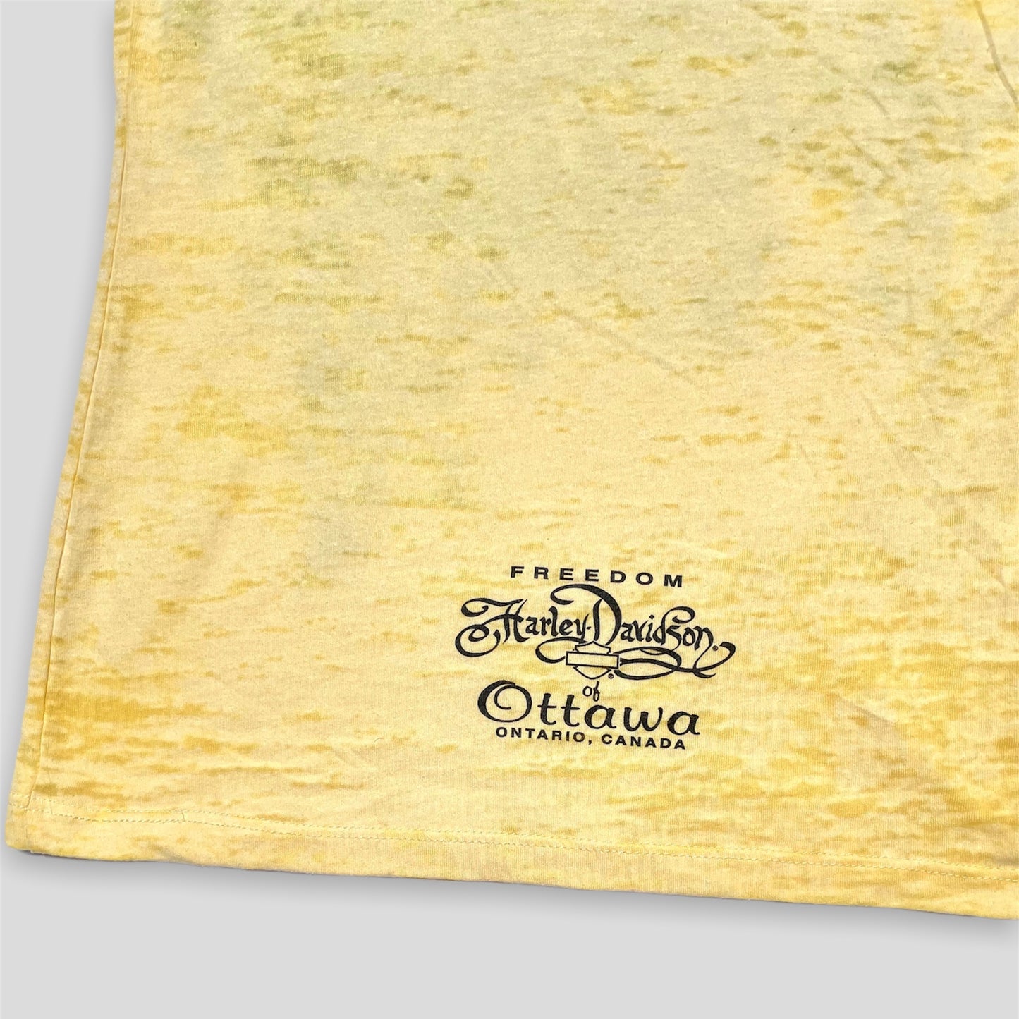 Yellow Harley Davidson Tee - Zoehify