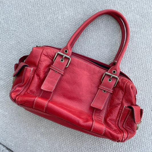 Y2K Red Shoulder Bag - Zoehify