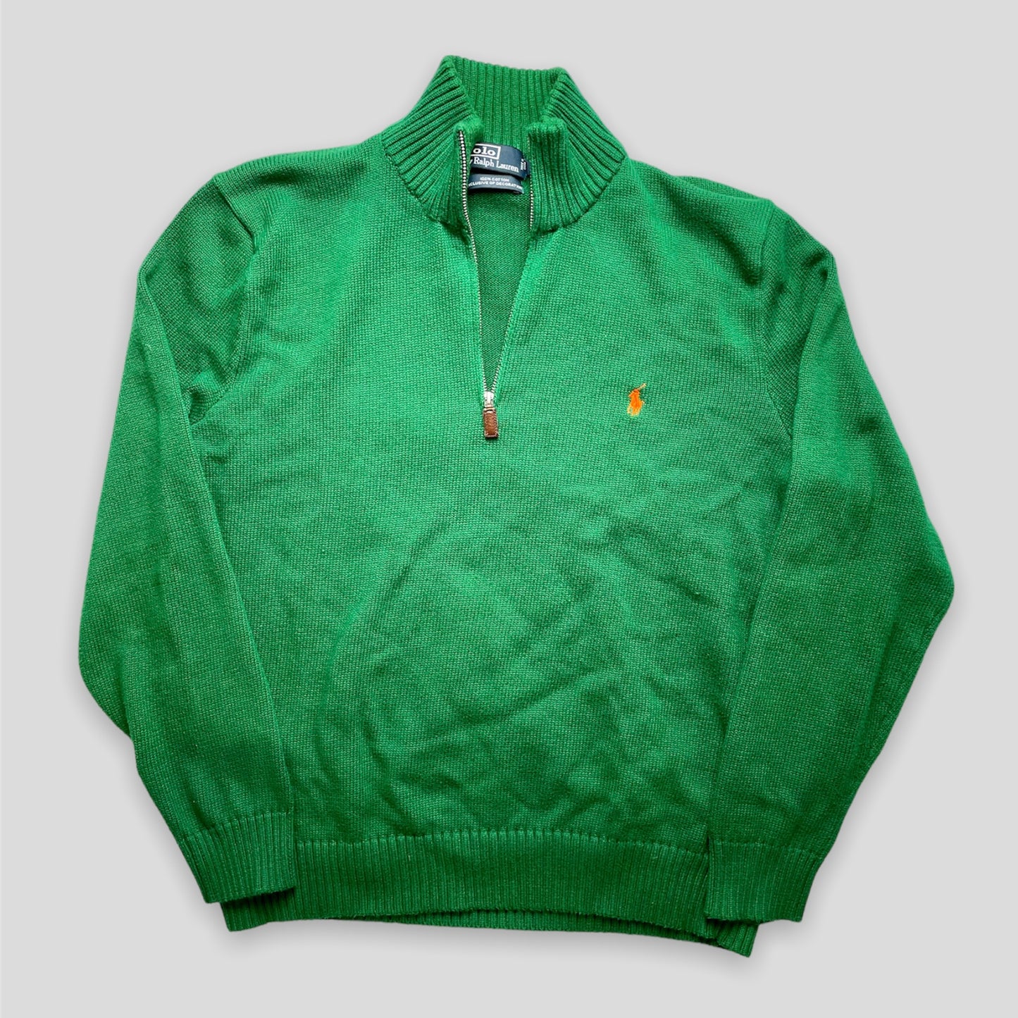 Green Ralph Lauren Quarter Zip - Zoehify