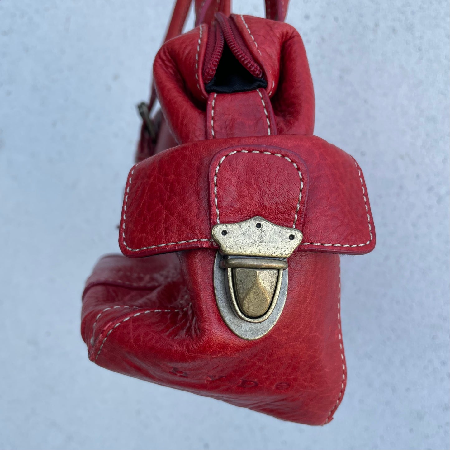 Y2K Red Shoulder Bag - Zoehify