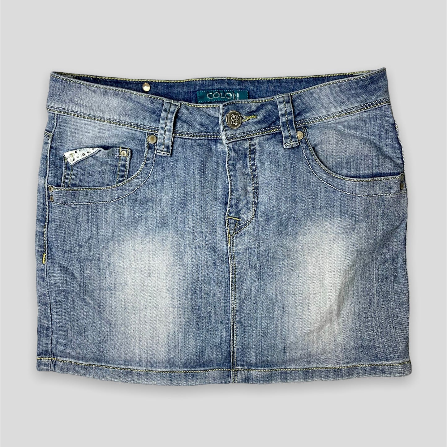 Denim Mini Skirt - Zoehify