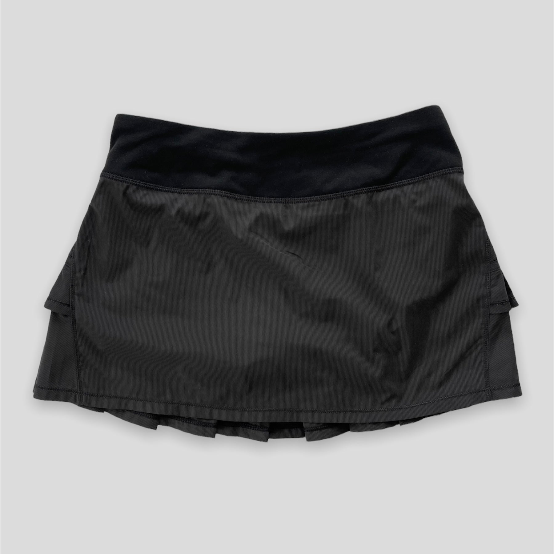 Lulu Black Lycra Skort Lululemon NWT Lightweight High-Rise Tennis
