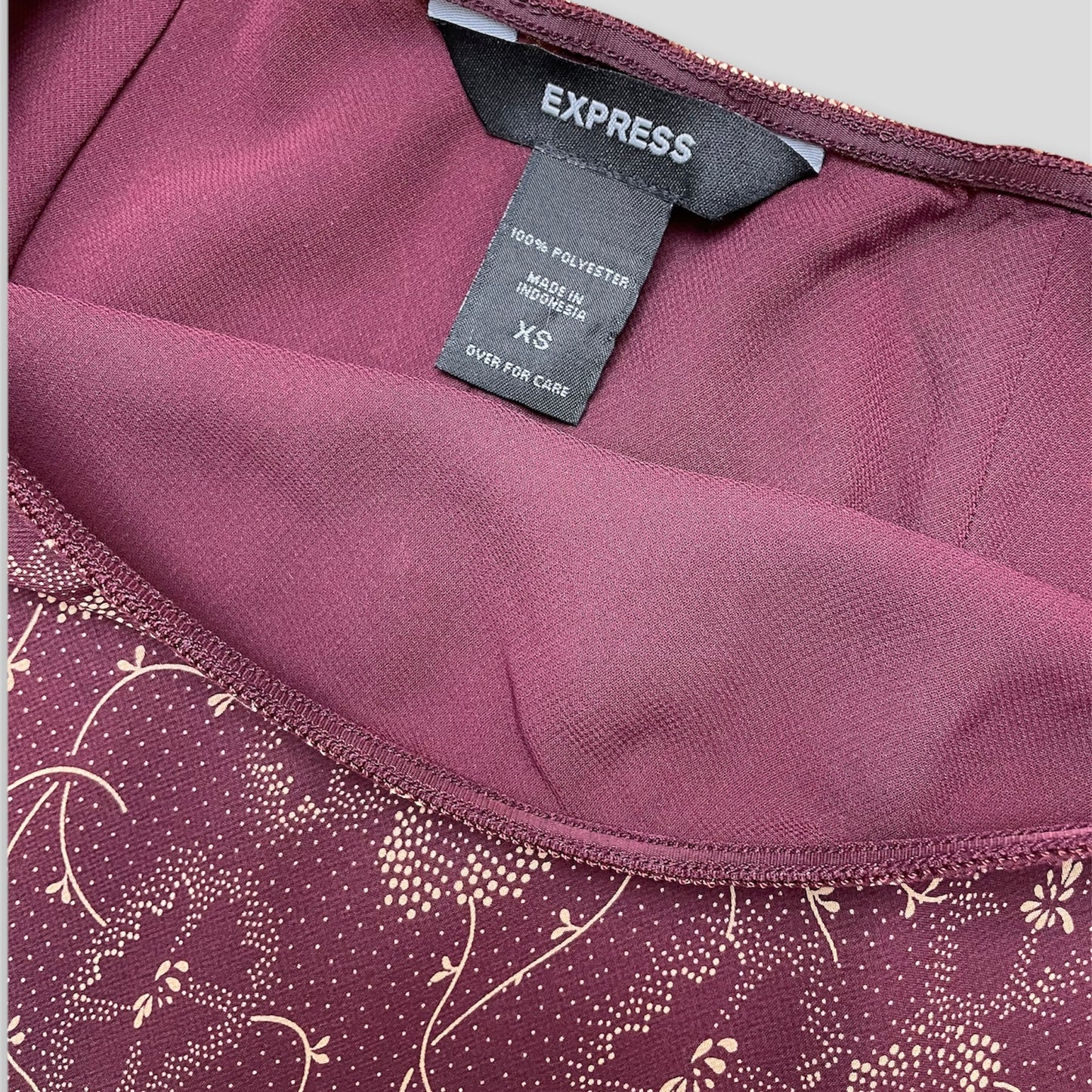 Burgundy Midi Skirt - Zoehify