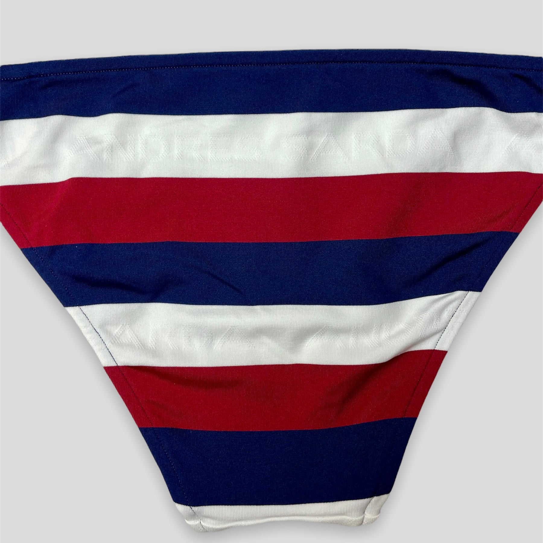 Deadstock Striped Andres Sarda Bikini Bottom - Zoehify