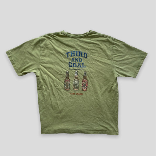 Tommy Bahama Sage Green ‘Third and Goal’ Graphic Tee - XX-Large