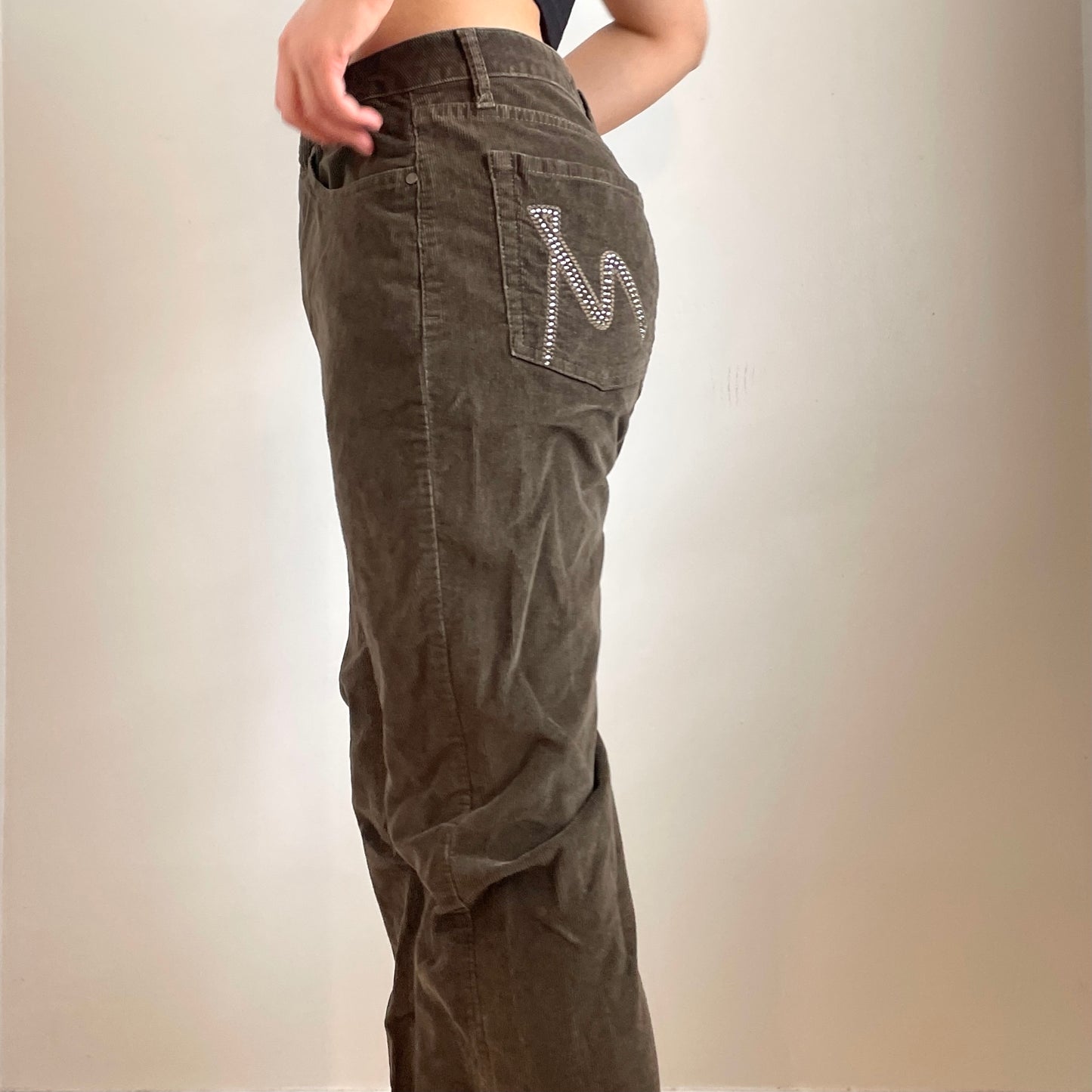Brown Corduroy Pants - Zoehify