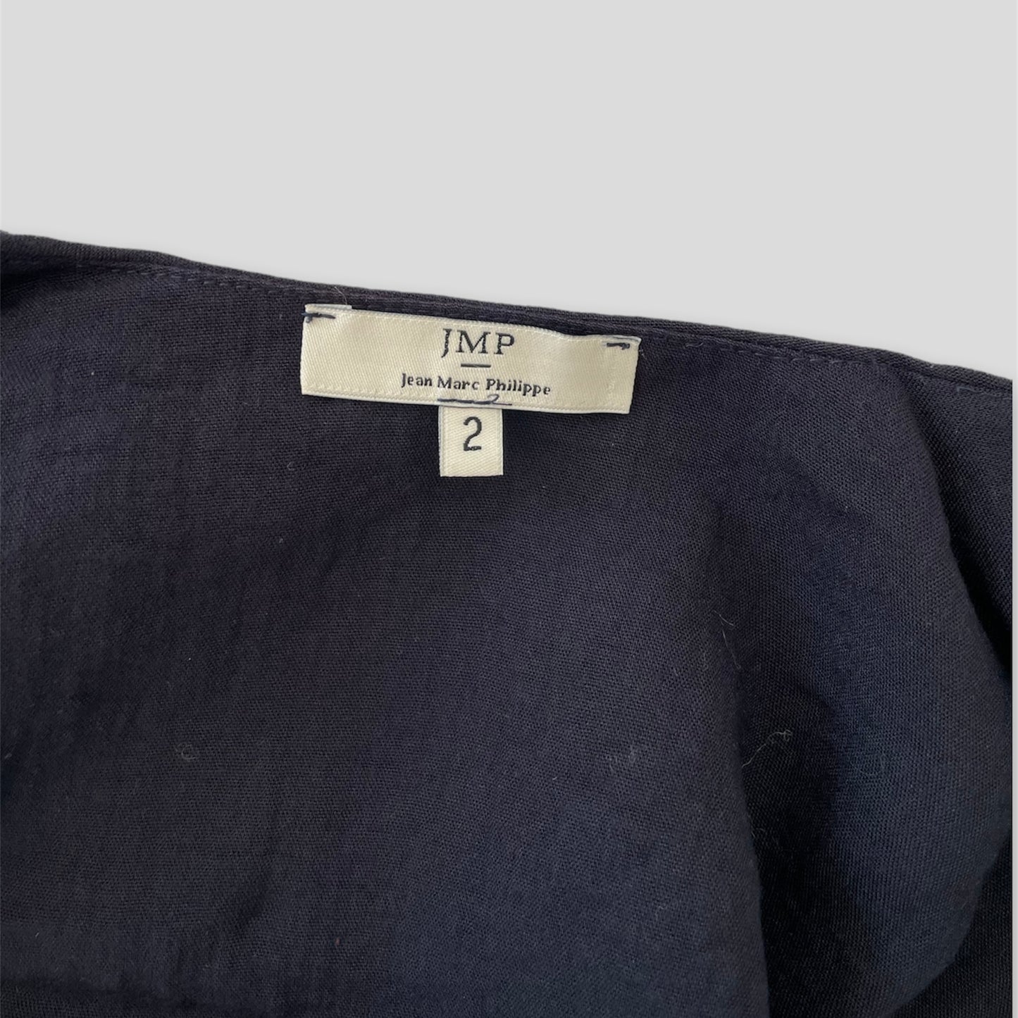 Jean Marc Philippe Navy Blue Open Cardigan - Small