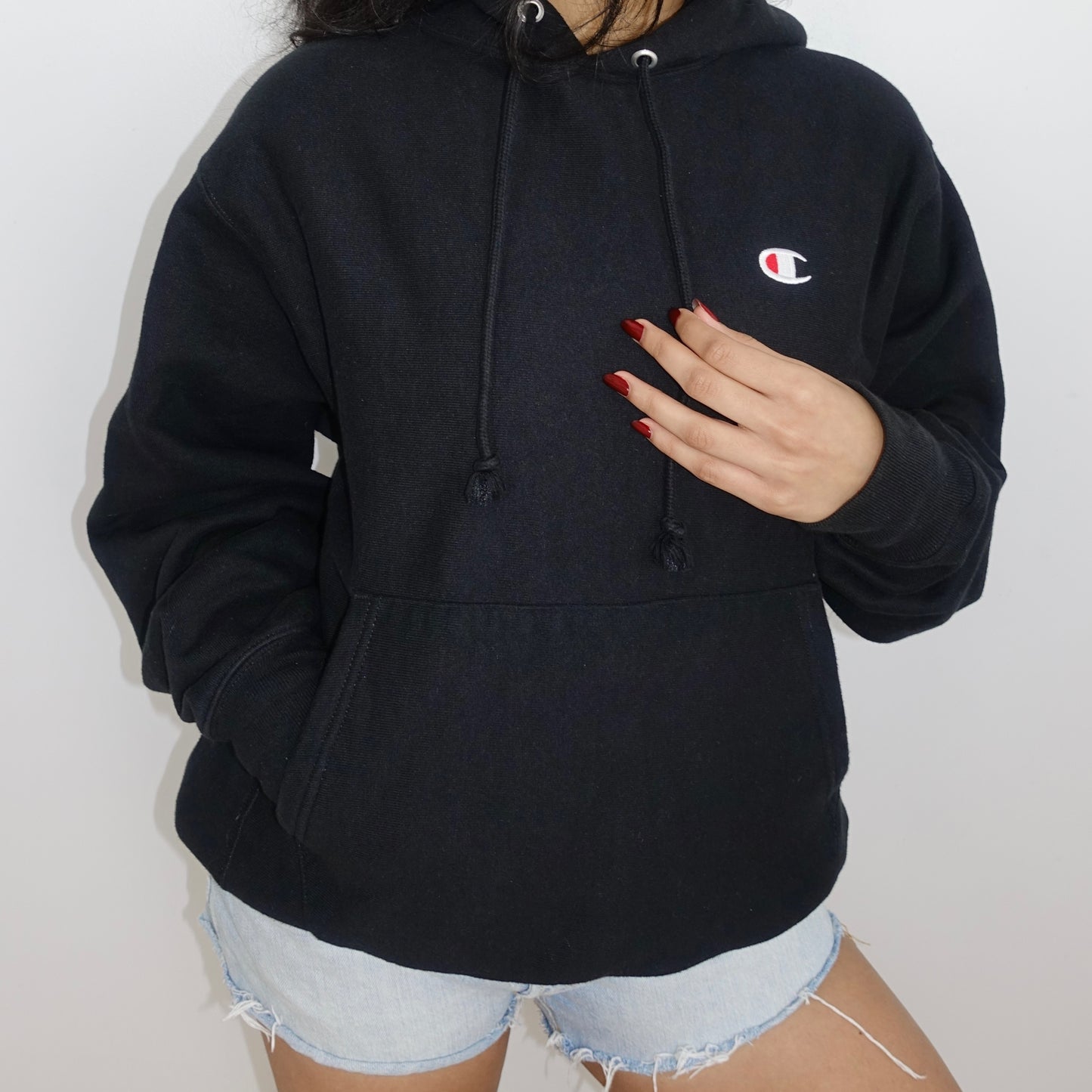 Black Champion Hoodie - Zoehify