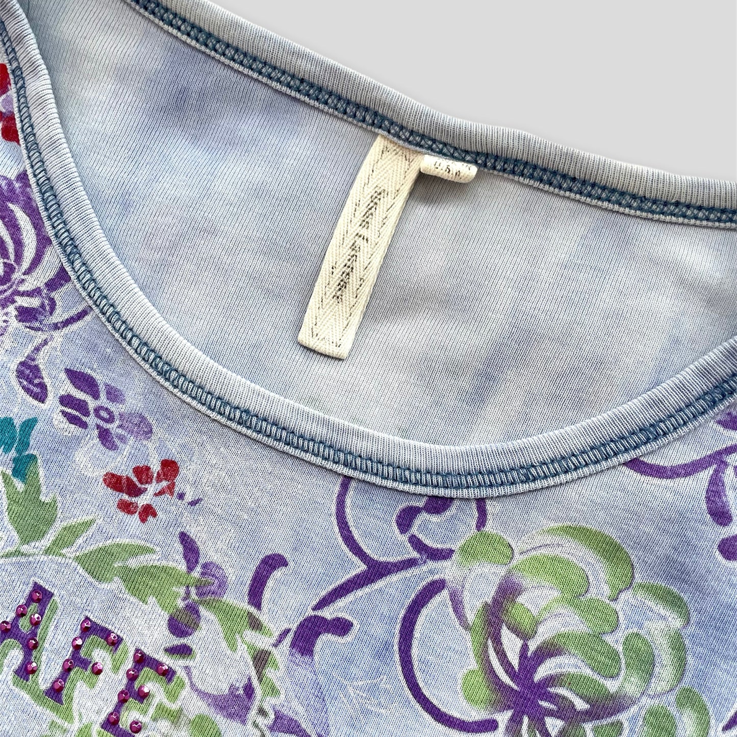 Indigo Long Sleeved Graphic Tee - Zoehify