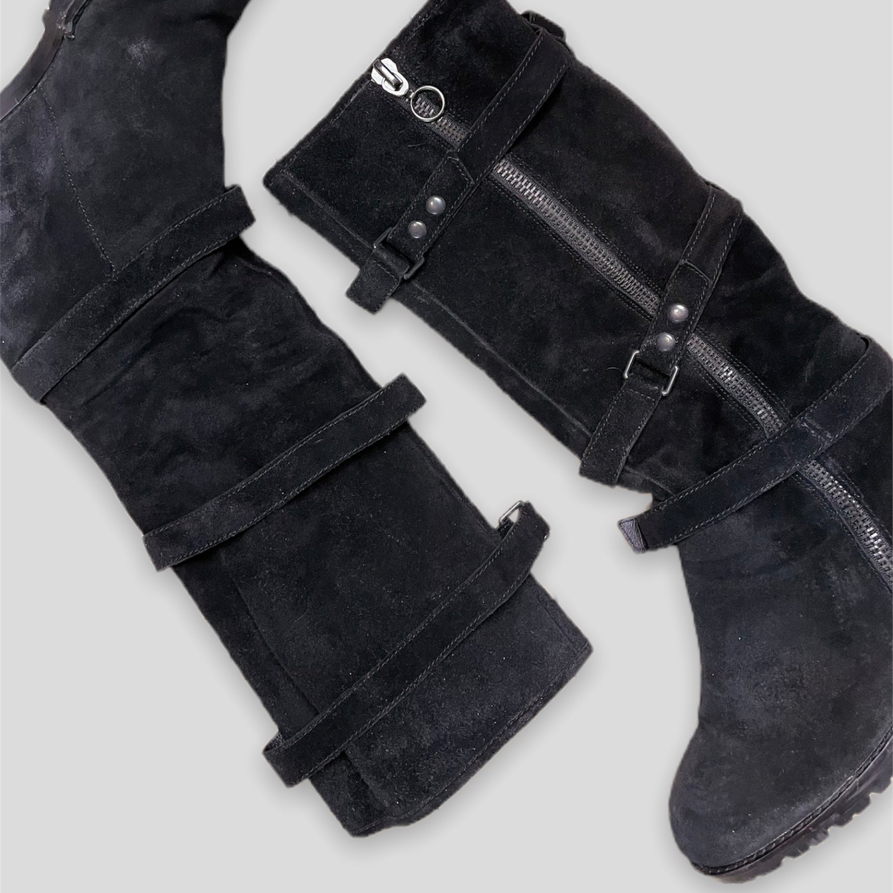 ASH Knee High Suede Boots - Zoehify