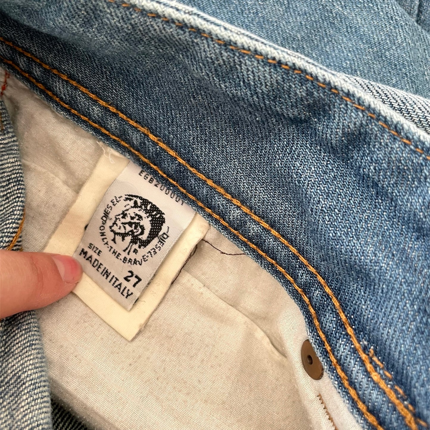 Diesel Low Rise Jeans - W27