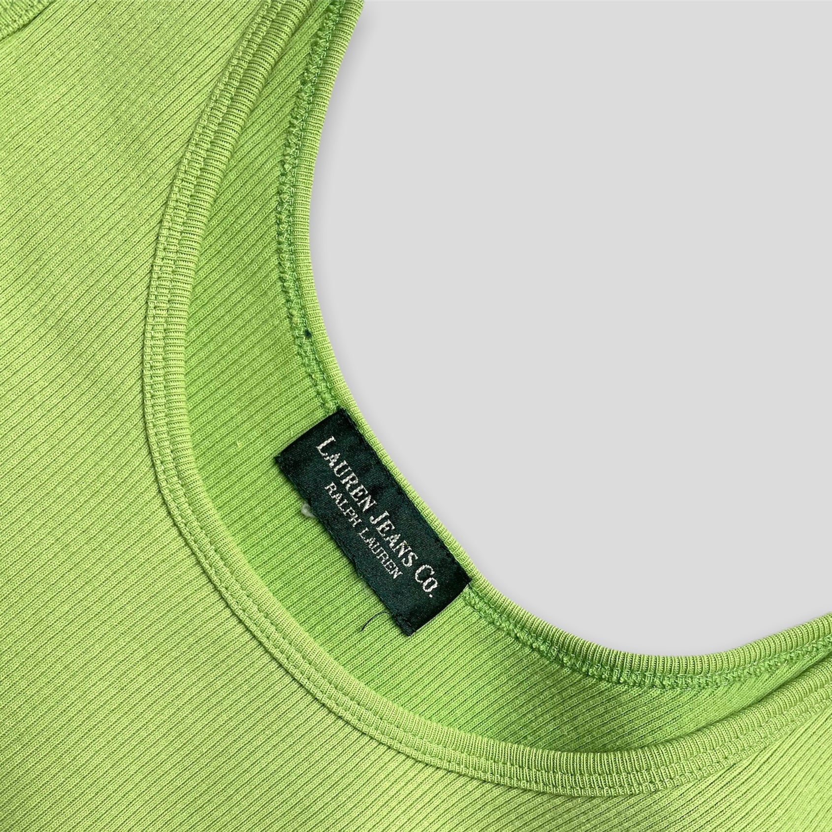 Green Ralph Lauren Tank Top - Zoehify