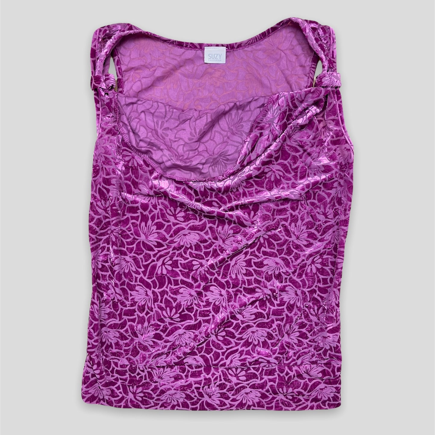 Pink Cowl Neck Top - Zoehify