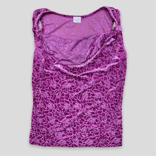Pink Cowl Neck Top - Zoehify