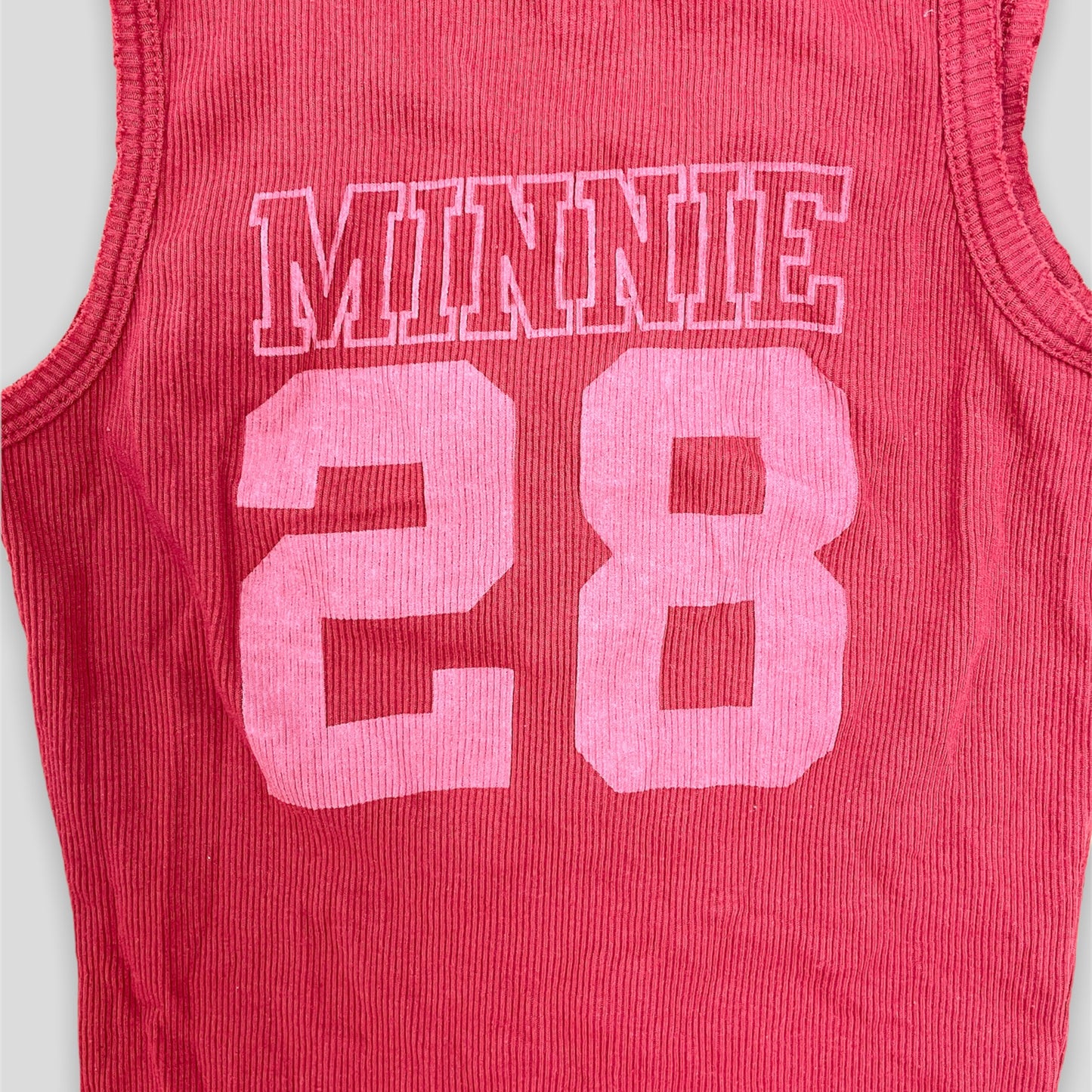 Red Minnie Mouse Tank Top - Zoehify