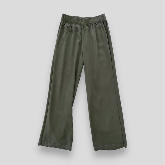 Army Green Flowy Pants - X-Small