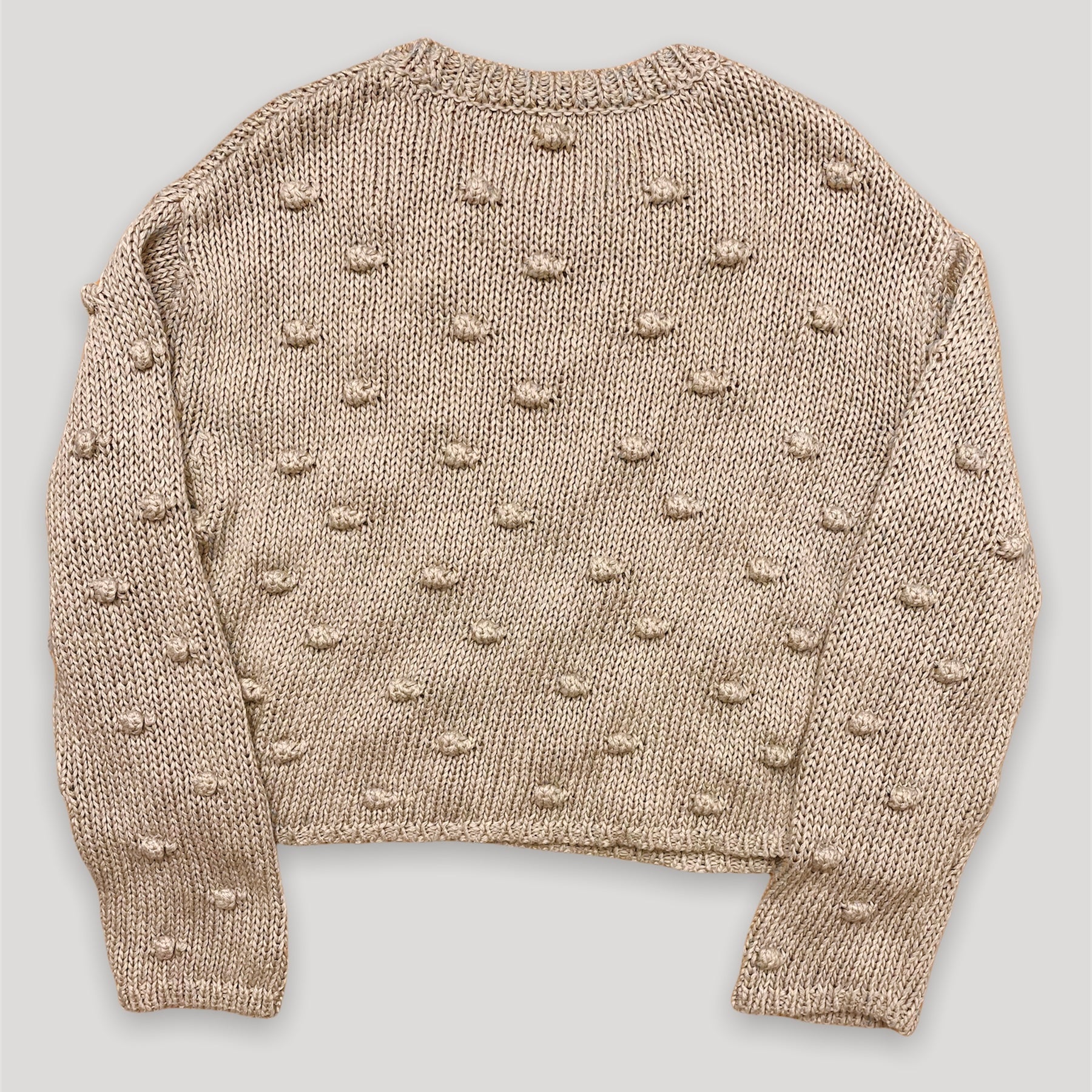 Chunky Beige Knit - Zoehify