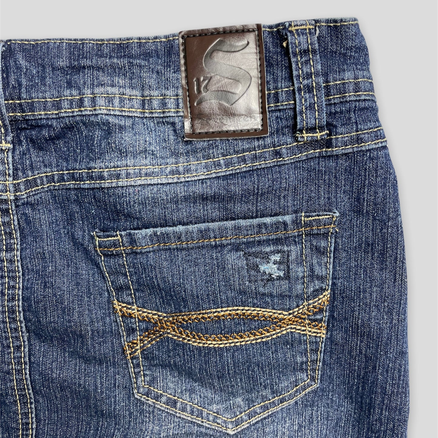 Indigo Denim Mini Skirt - Zoehify