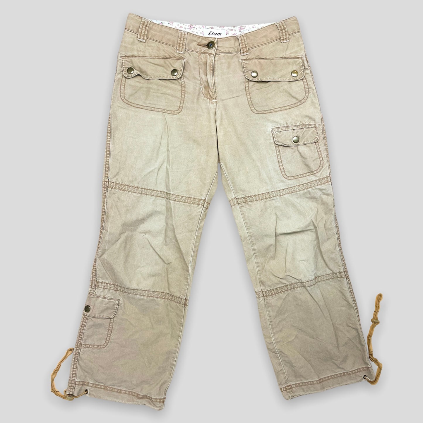 Beige Cargo Pants - Zoehify