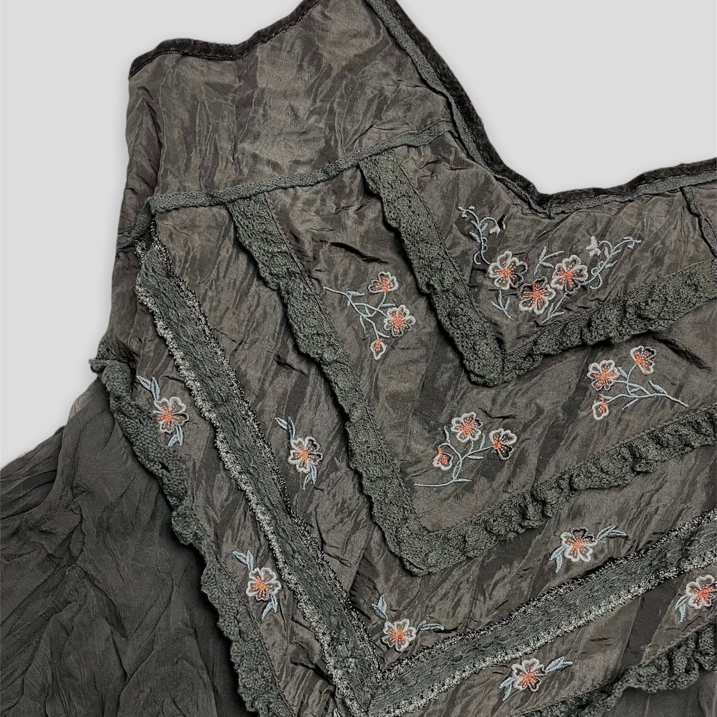 Black Floral Tank Top - Zoehify