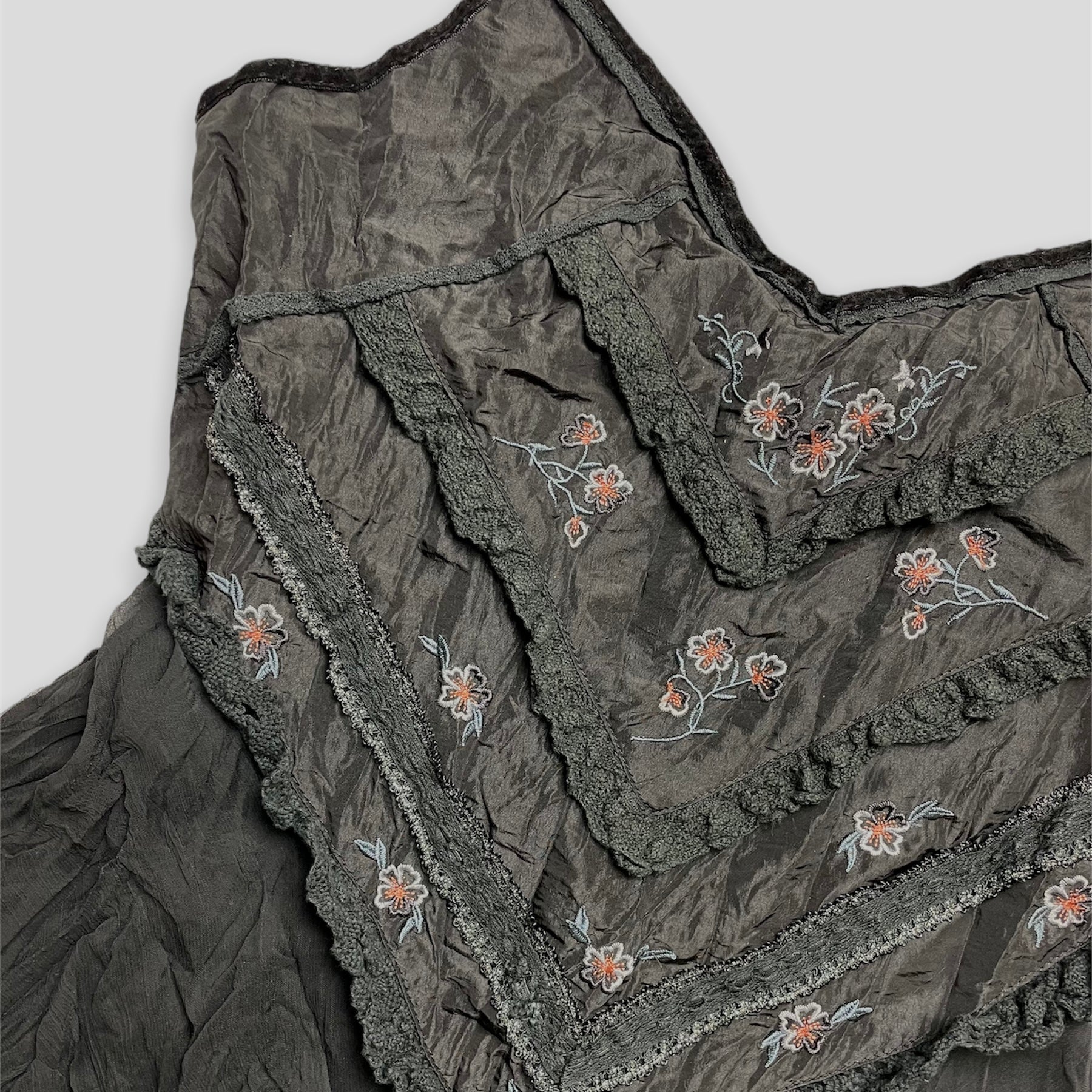 Black Floral Tank Top - Zoehify