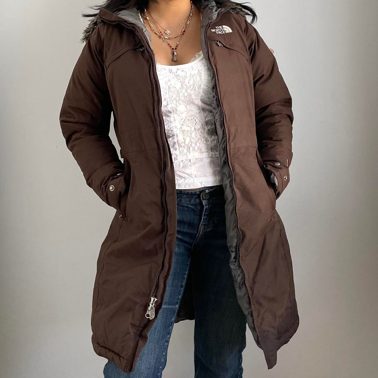 Brown North Face Coat - Zoehify