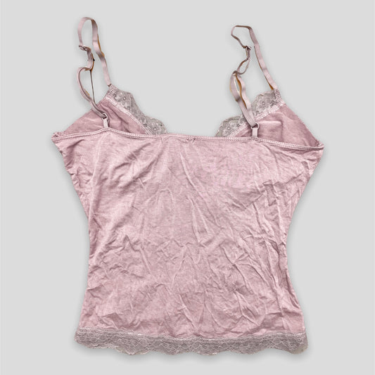 Pink Lace Cami - Zoehify