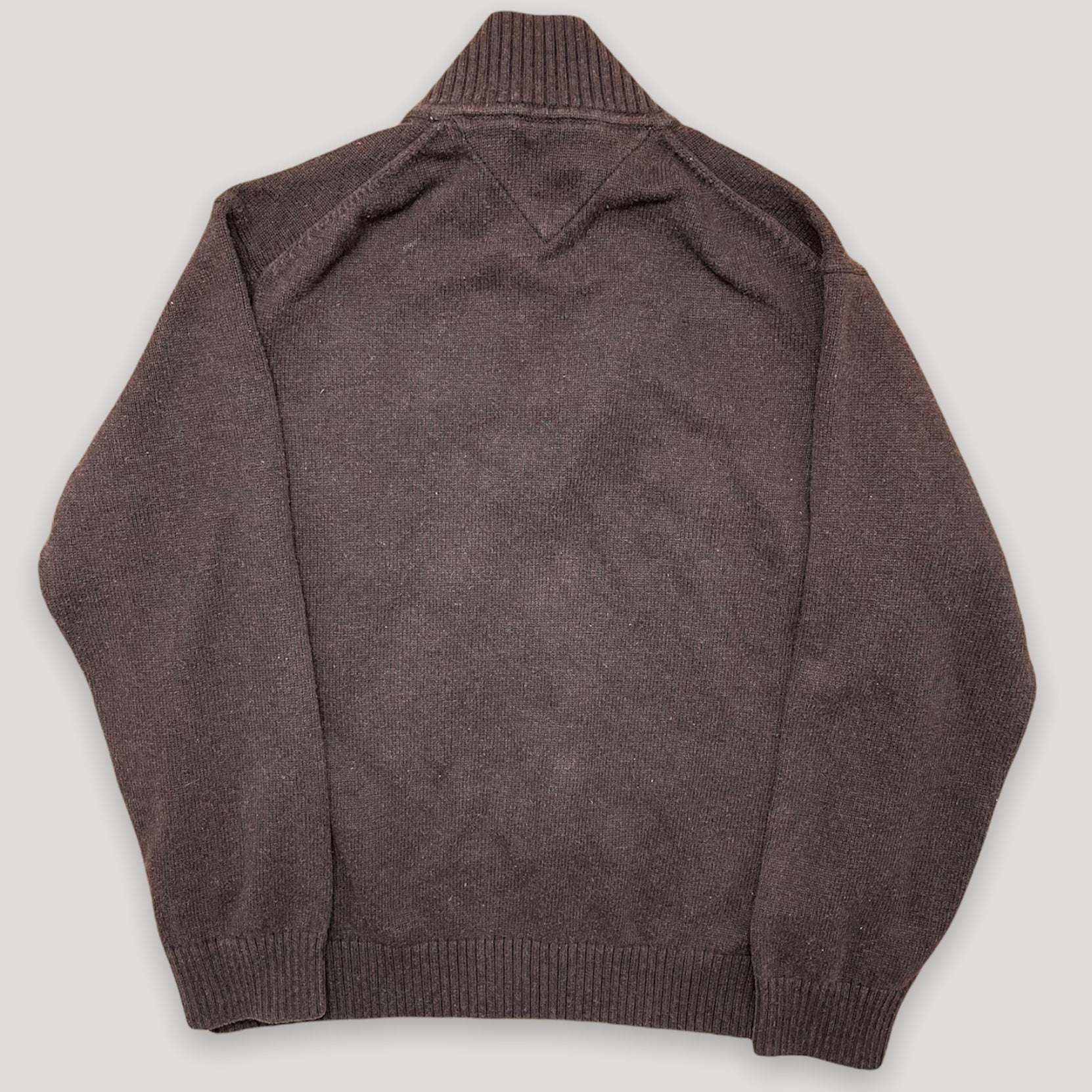 Brown Tommy Hilfiger Quarter Zip - Zoehify