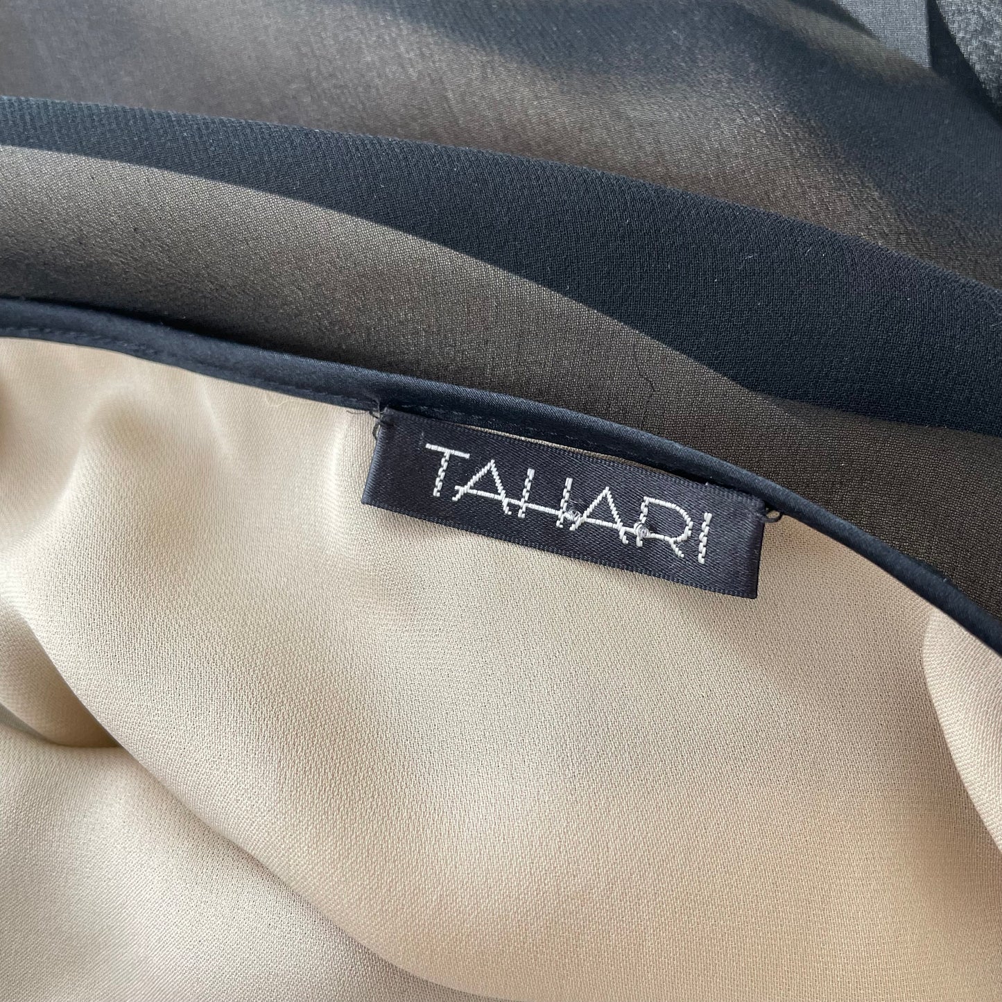 Vintage 90s Tahari Beaded Silk Slip Skirt - Zoehify