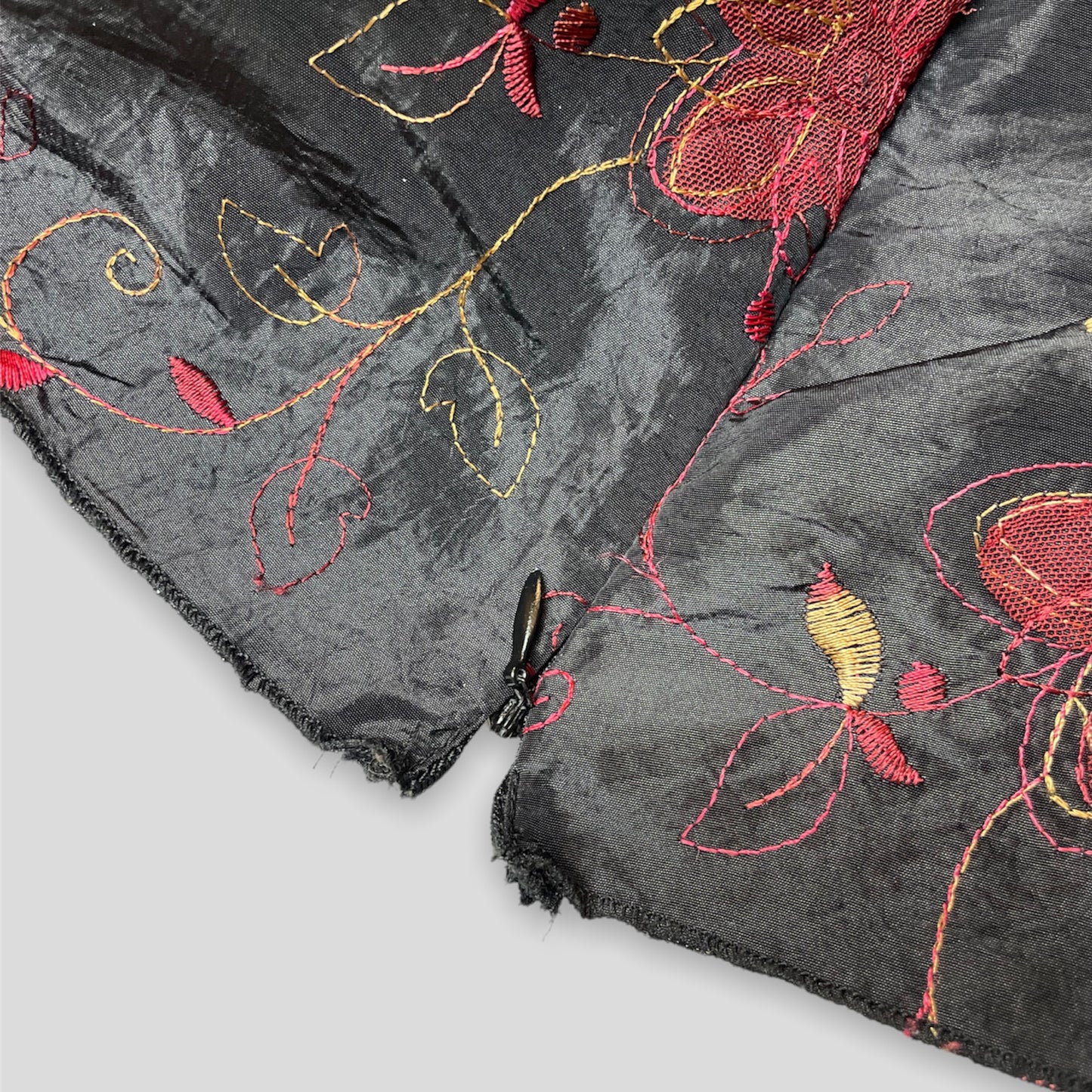 Black Lace Floral Corset Top - Zoehify