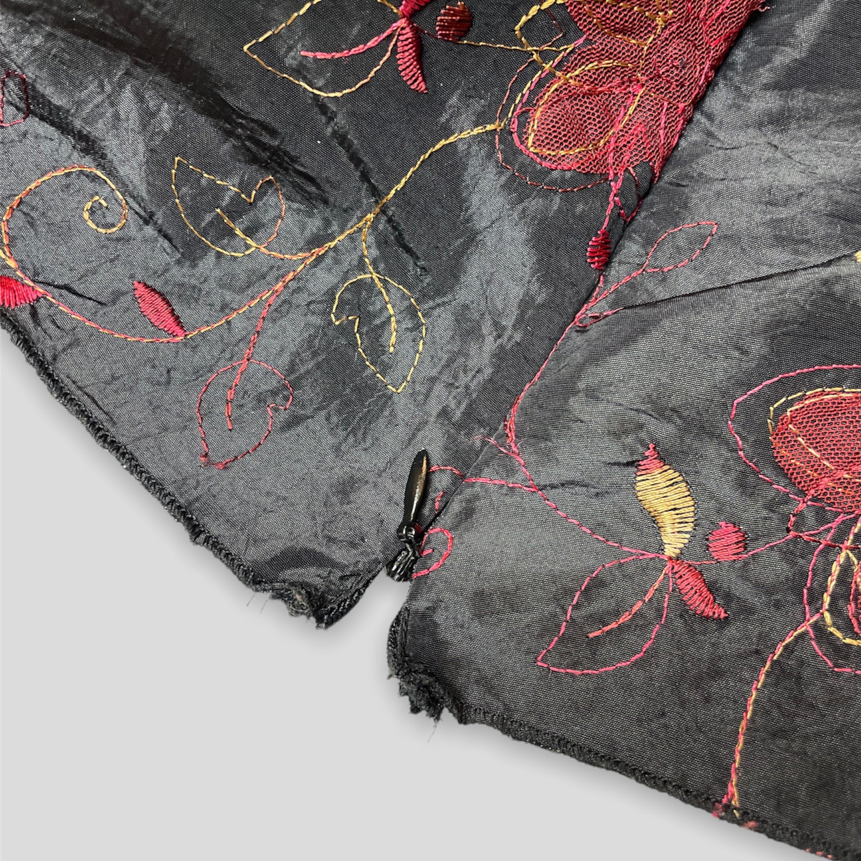 Black Lace Floral Corset Top - Zoehify