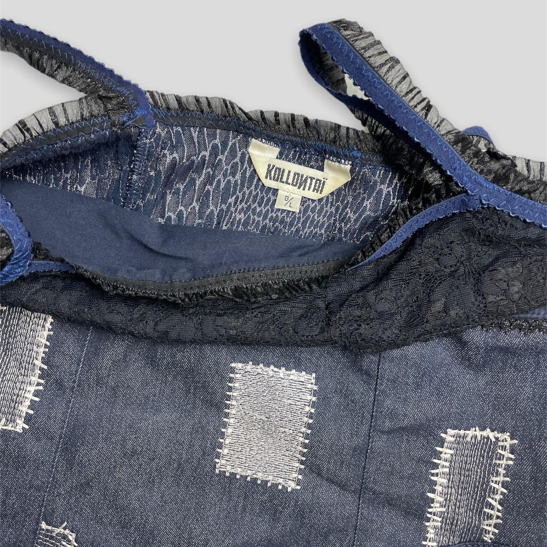 Denim Patchwork Tank - Zoehify