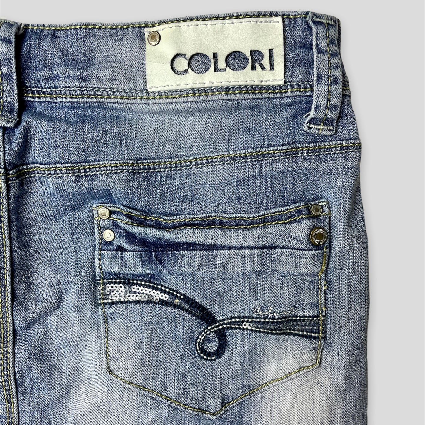 Denim Mini Skirt - Zoehify