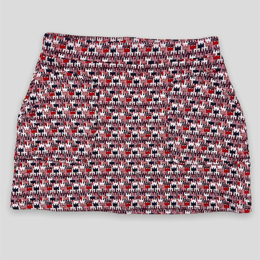 Pink Tweed Mini Skirt - Zoehify