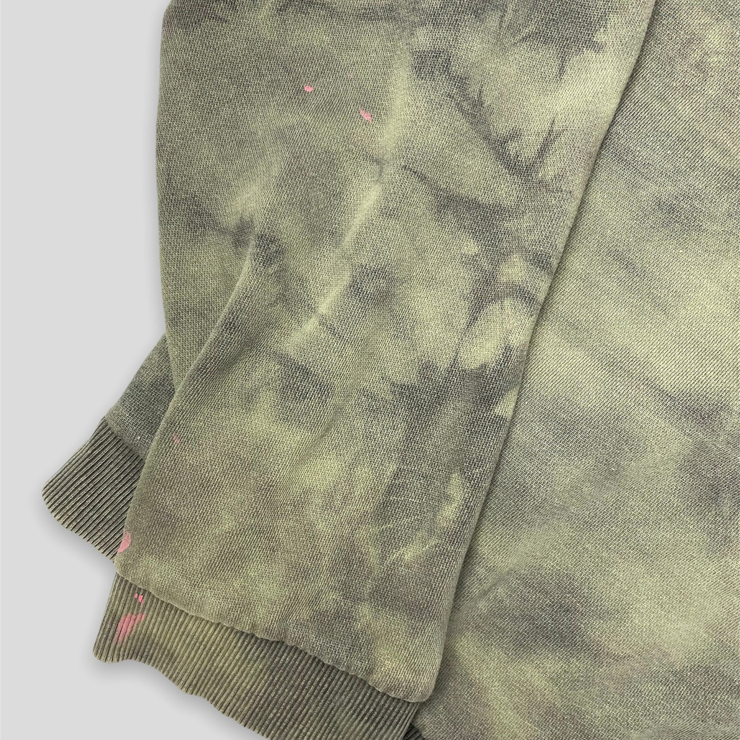 Urban Outfitters Army Green Tie Dye Hoodie - Zoehify