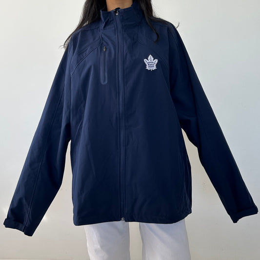 Navy Toronto Maple Leafs Insignia Jacket - X-Large