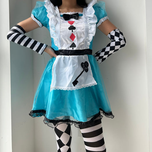 Alice in Wonderland Costume Set - XX-Small