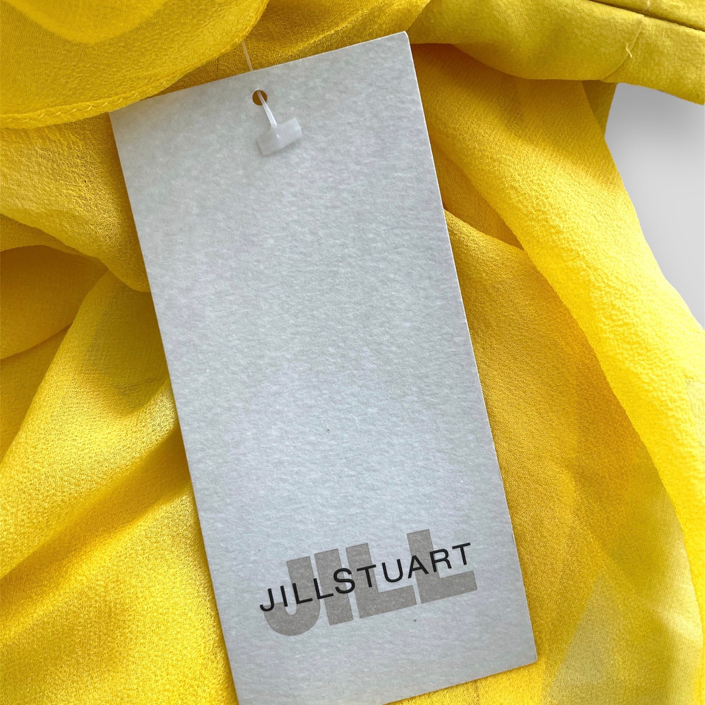 BNWT Jill Stuart Yellow One Shoulder Gown - X-Small