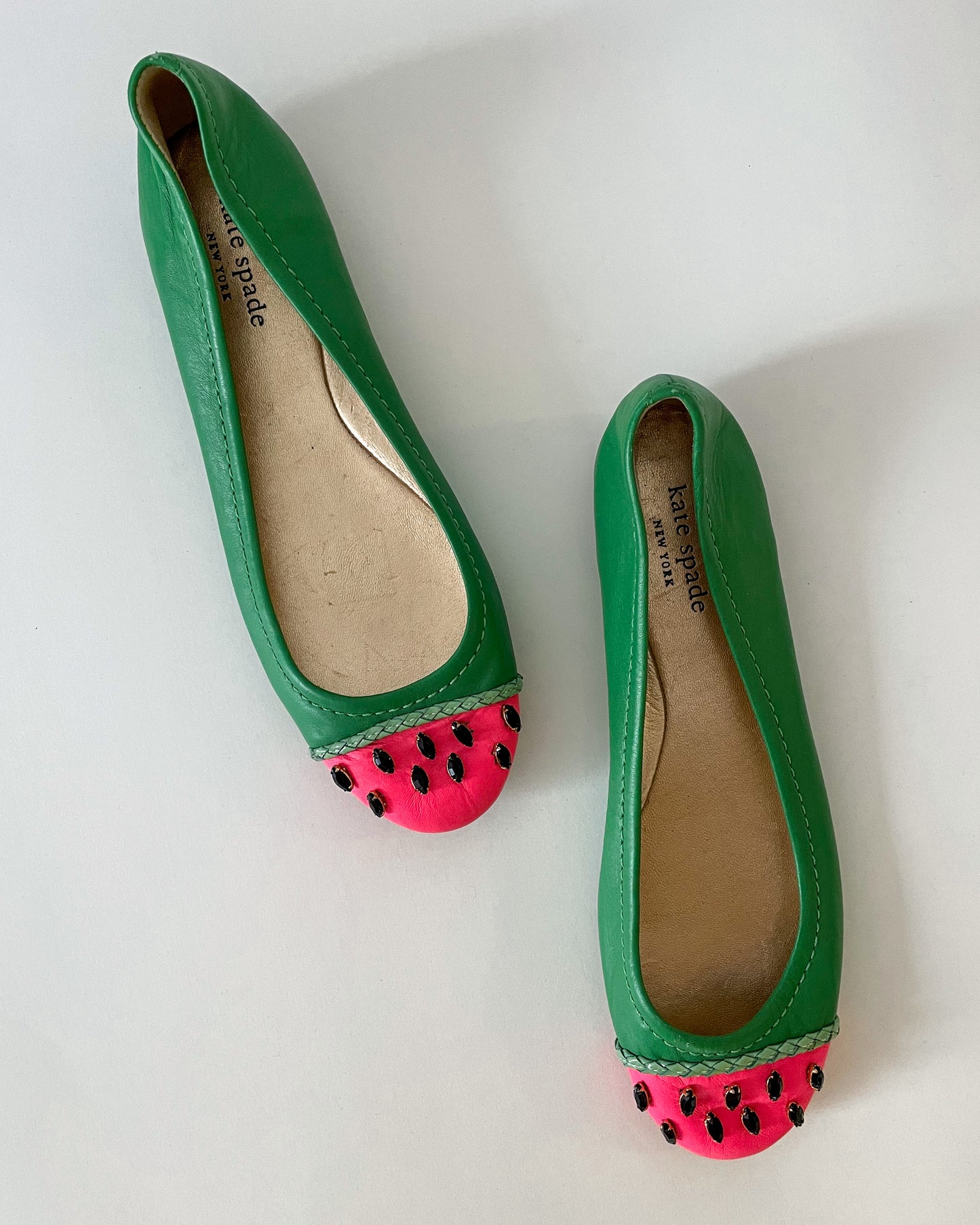 Kate Spade Watermelon Ballet Flats - US 7.5M