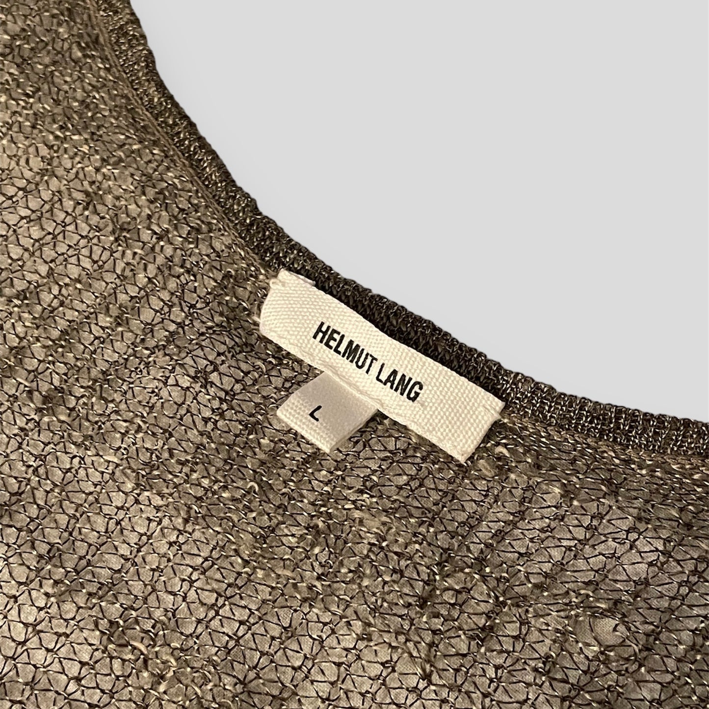 Helmut lang asymmetrical sweater best sale