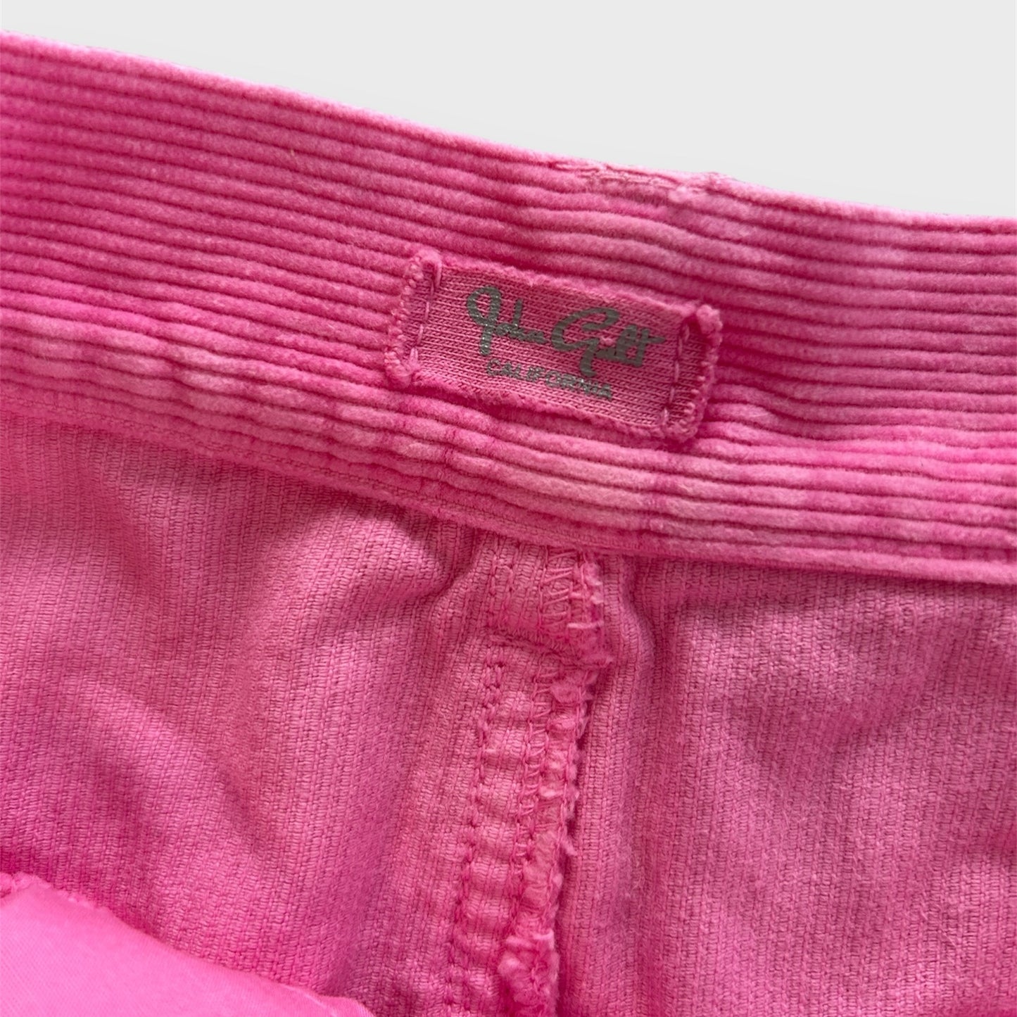 Brandy Melville Pink Corduroy Mini Skirt - W27