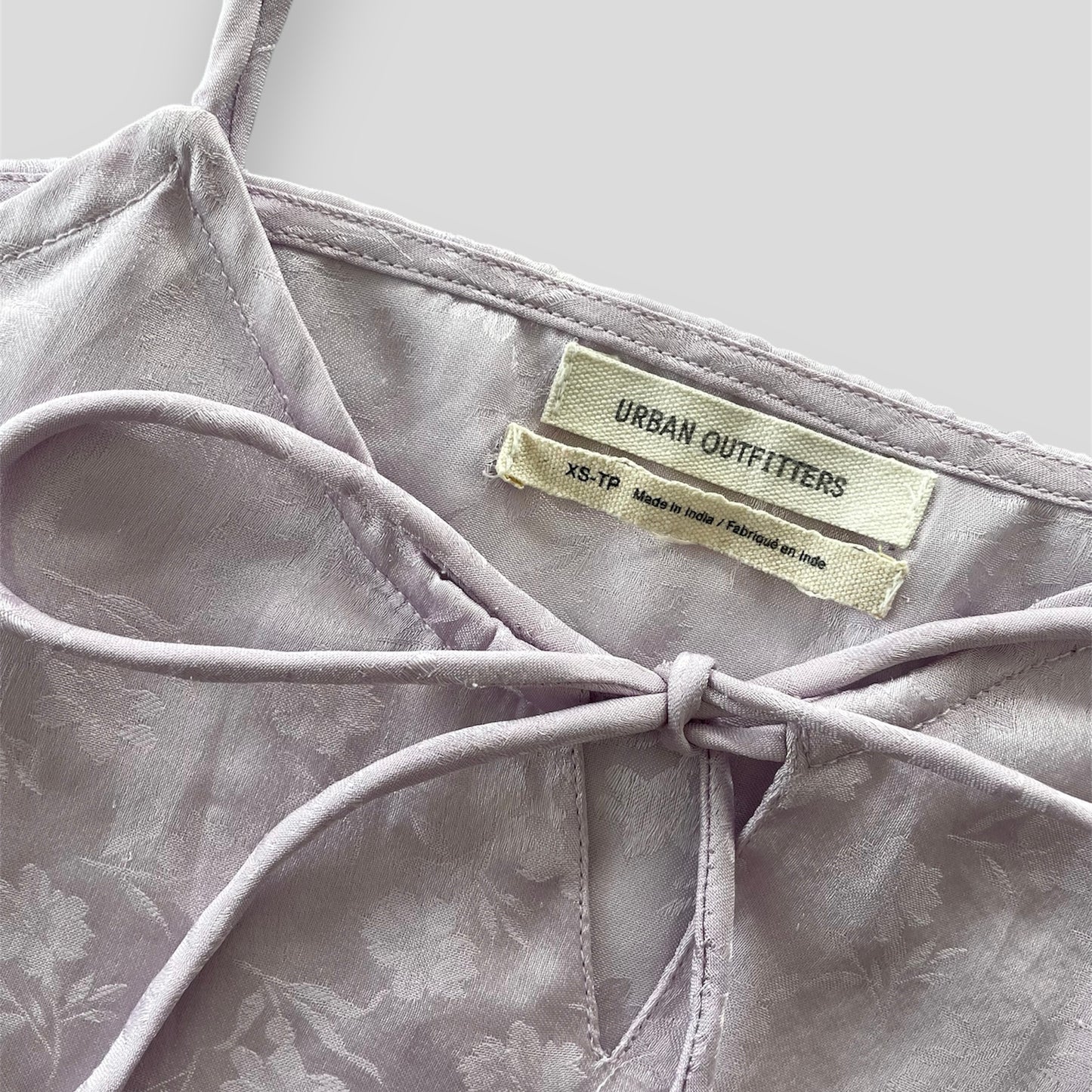 Urban Outfitters Lilac Cropped Tank - X-Small