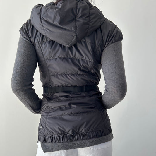 2014 Lululemon Black Short Sleeve 650 Down-Fill Jacket - X-Small