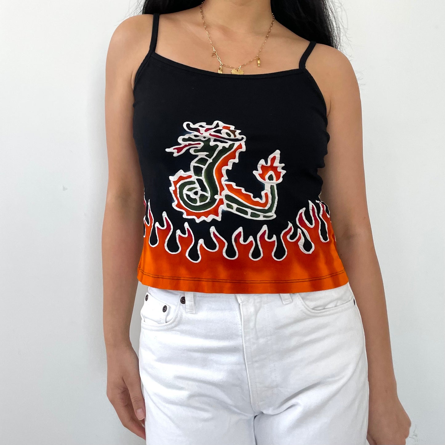 Designs by Naomi Black Dragon Cami - Small/Medium